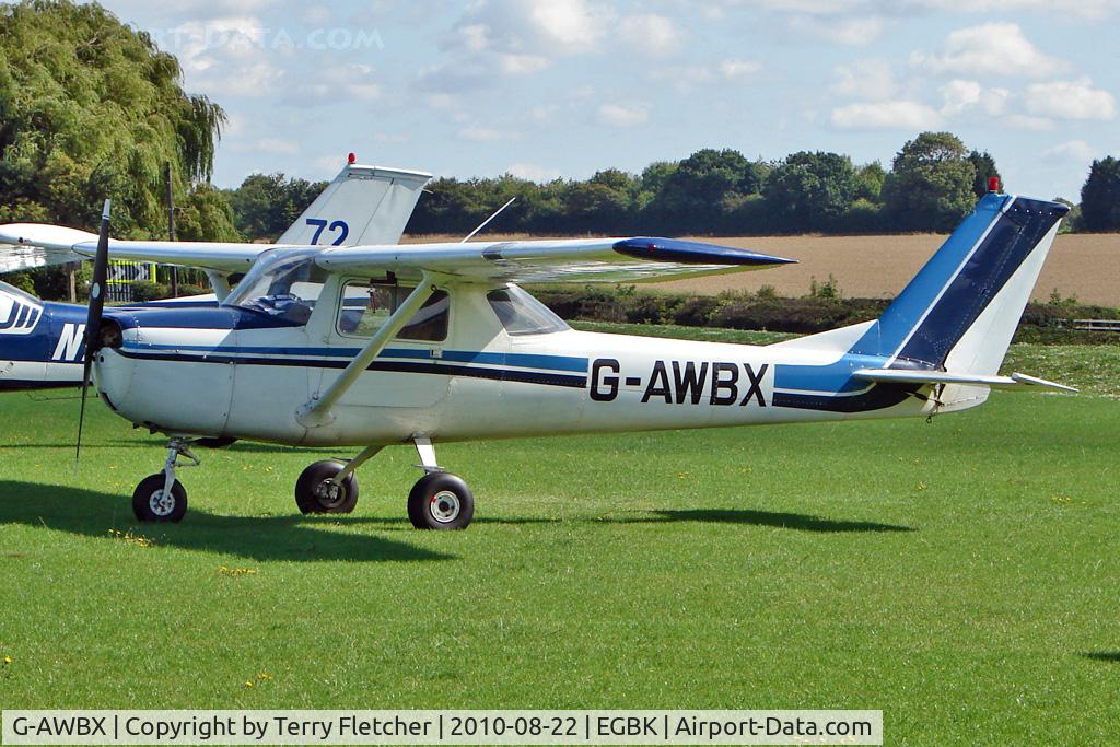 G-AWBX, 1968 Reims F150H C/N 0286, 1968 Reims Aviation Sa CESSNA F150H, c/n: 0286 - visitor to the 2010 Sywell Airshow