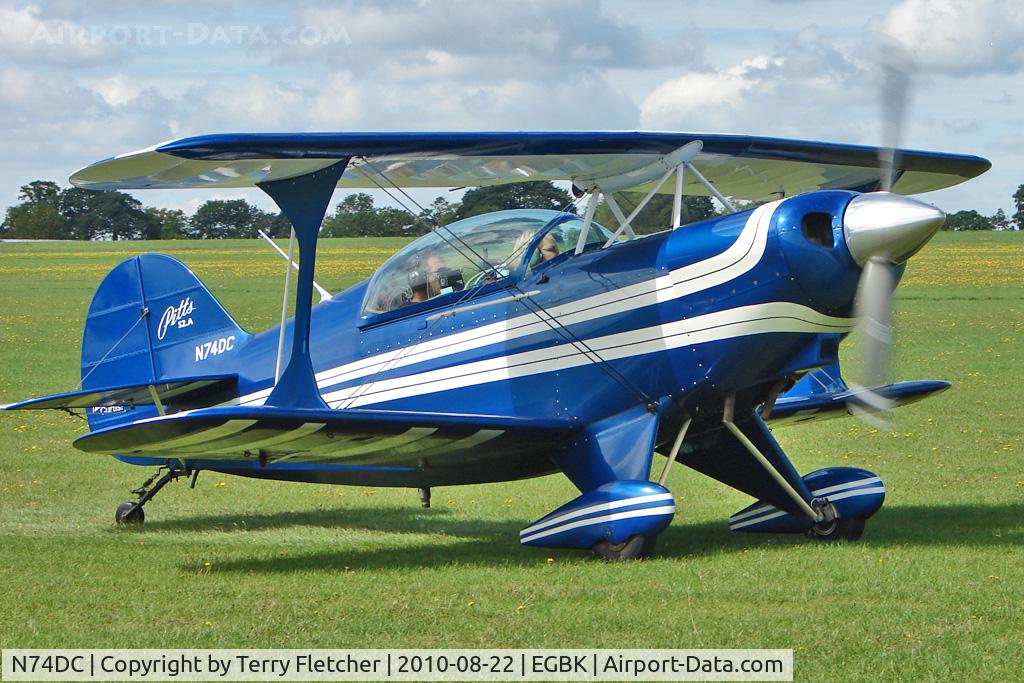 N74DC, 1980 Aerotek Pitts S-2A Special C/N 2228, 1980 Aerotek PITTS S-2A, c/n: 2228 - visitor to the 2010 Sywell Airshow