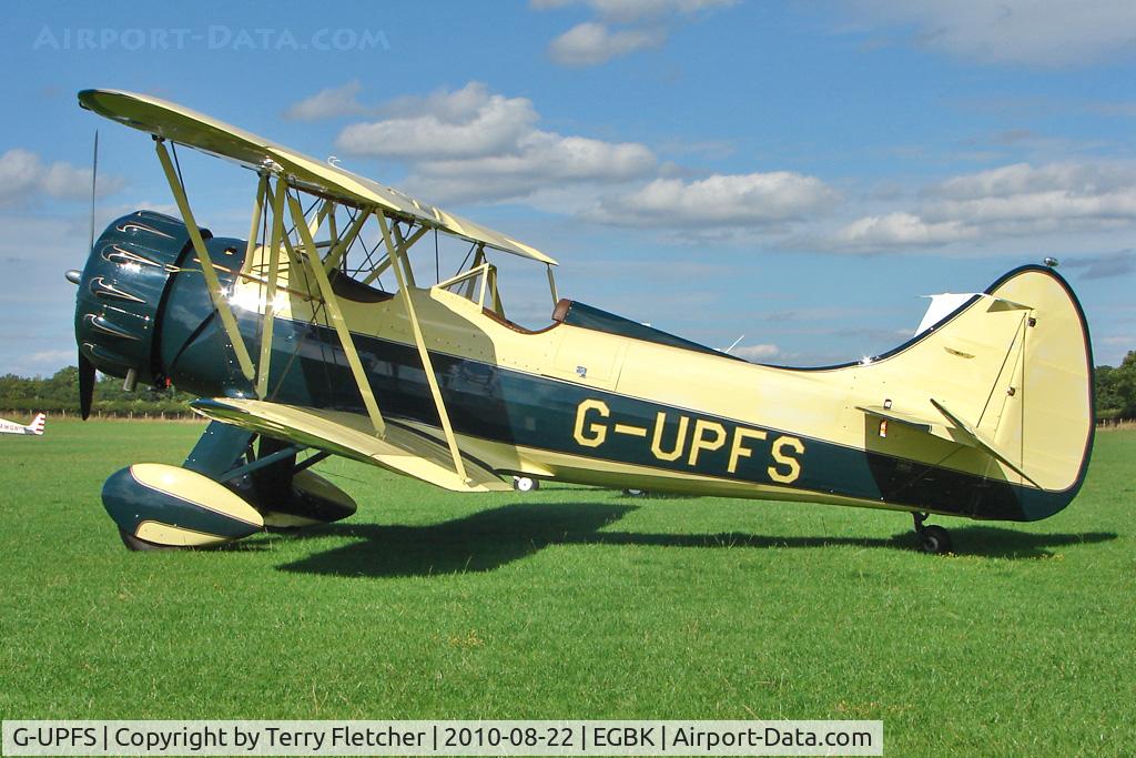 G-UPFS, 1941 Waco UPF-7 C/N 5660, 1941 Waco Aircraft Company WACO UPF-7, c/n: 5660 - visitor to 2010 Sywell Airshow