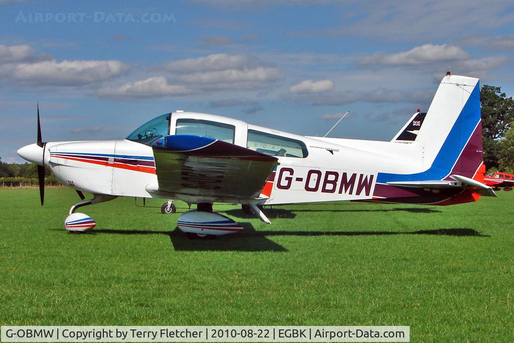 G-OBMW, 1975 Grumman American AA-5 Traveler C/N AA5-0805, 1975 Grumman American Aviation Corporation GRUMMAN AA-5, c/n: AA5-0805 - visitor to 2010 Sywell Airshow