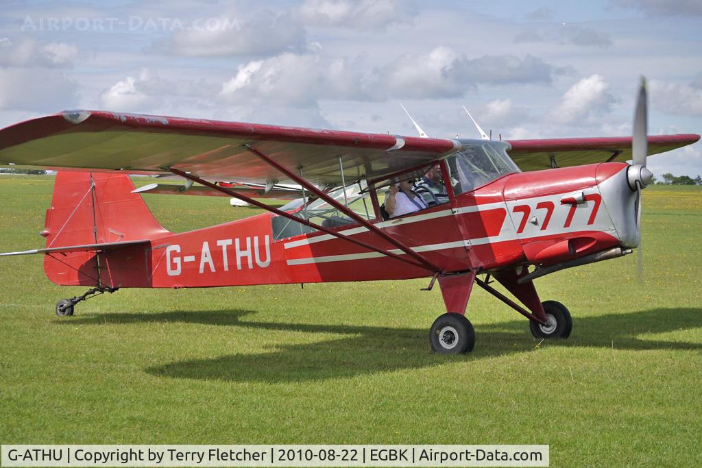 G-ATHU, 1945 Beagle A-61 Terrier C/N AUS/127/FM, 1945 Beagle Aircraft Ltd BEAGLE A.61, c/n: AUS/127/FM a visitor to 2010 Sywell Airshow
