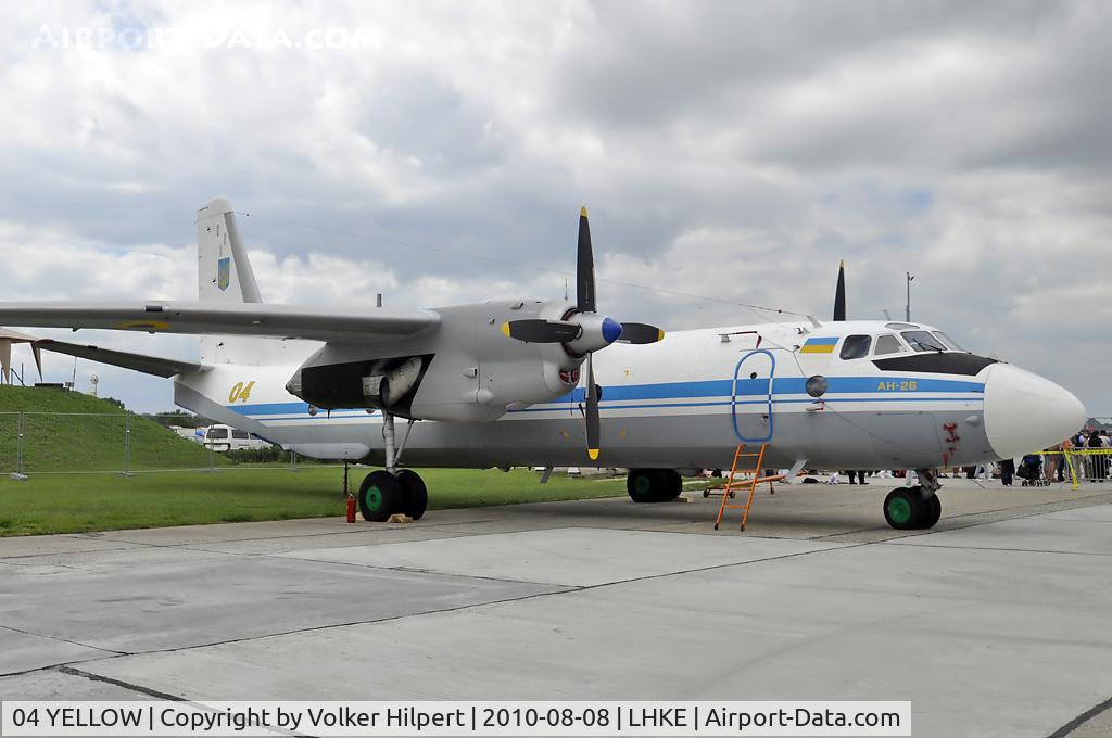 04 YELLOW, Antonov An-26 C/N 8501, Ukraine Air Force
