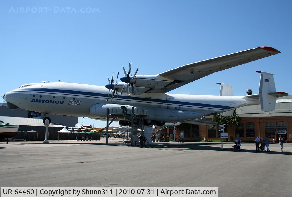 UR-64460, 1966 Antonov An-22 C/N 6340103, Preserved inside Technik Speyer Museum...