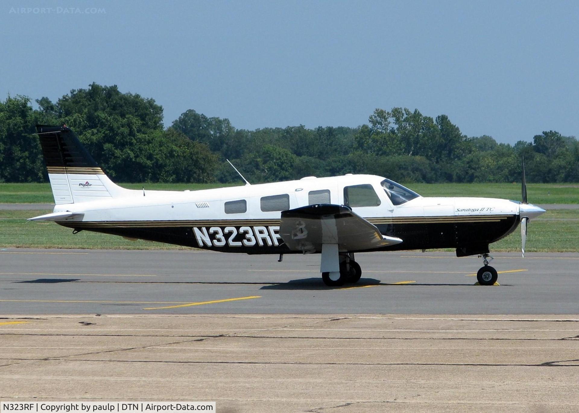 N323RF, 2001 Piper PA-32R-301T Turbo Saratoga C/N 3257201, At Downtown Shreveport.