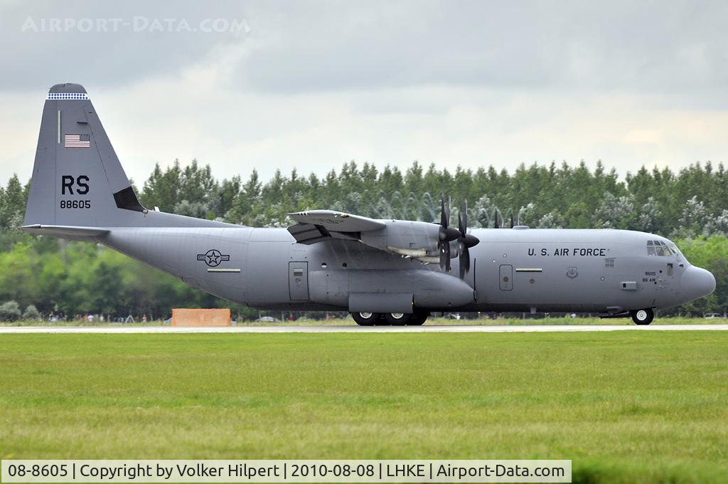 08-8605, 2008 Lockheed Martin C-130J-30 Super Hercules C/N 382-5615, C-130J