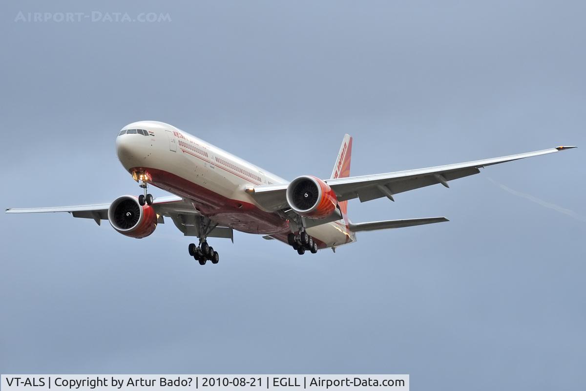 VT-ALS, 2010 Boeing 777-337/ER C/N 36317, Air India