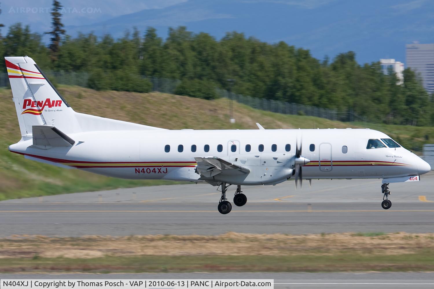 N404XJ, Saab 340B C/N 340B404, Penair