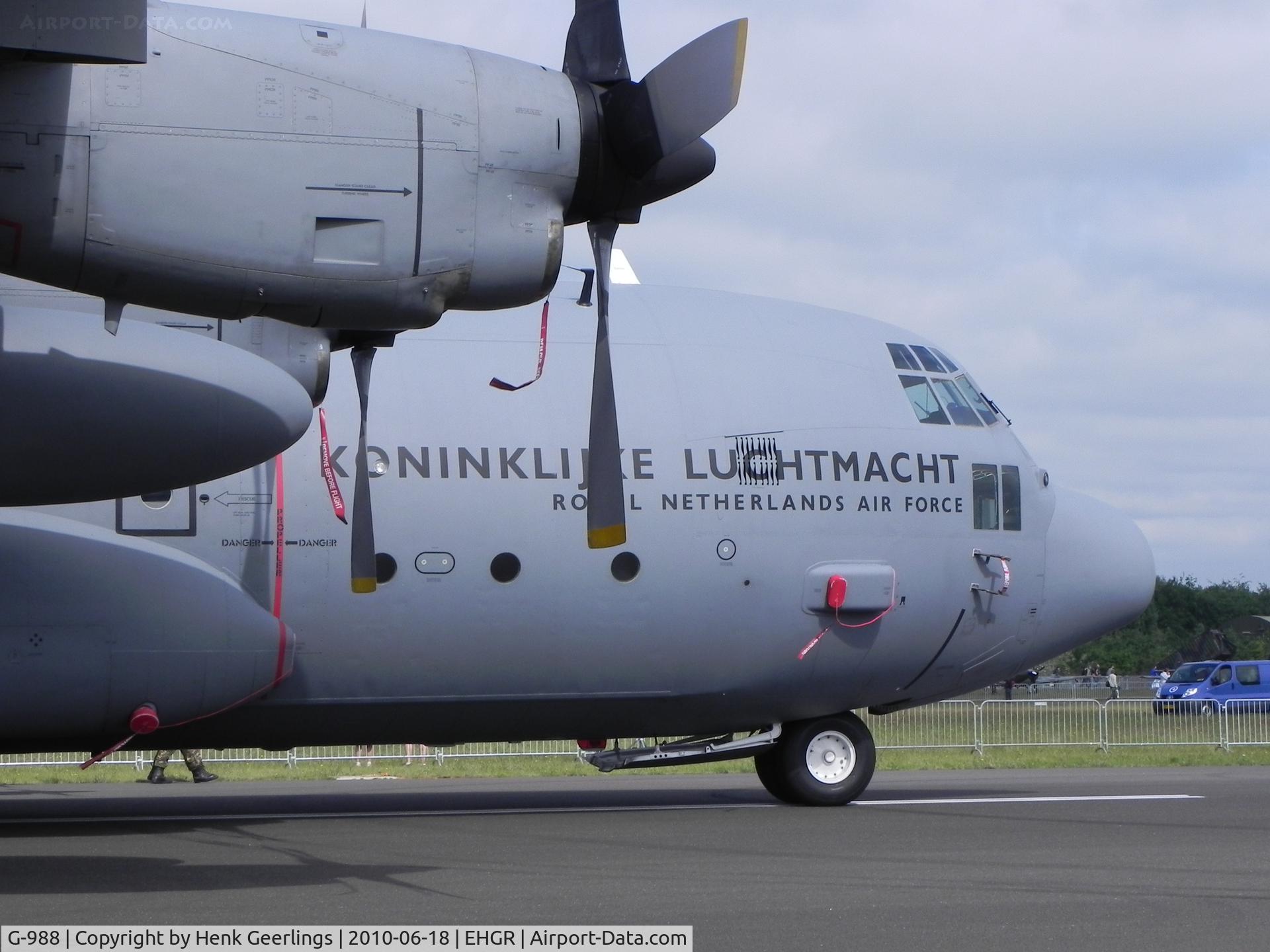 G-988, 1983 Lockheed C-130H Hercules C/N 382-4988, Dutch AF Open Day at Gilze Rijen AFB