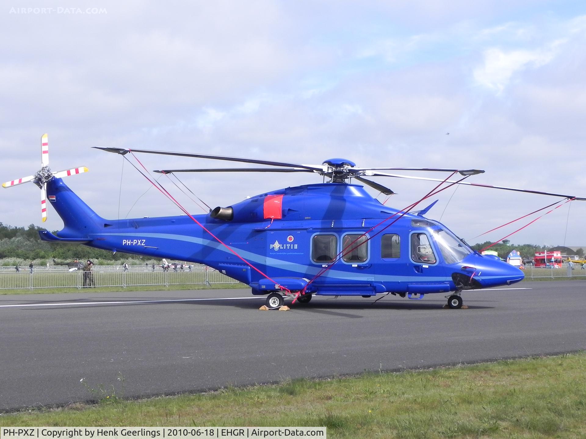 PH-PXZ, 2009 AgustaWestland AW-139 C/N 31250, Dutch AF Open Day at Gilze Rijen AFB 

Heli belongs to Dutch Aviation Police