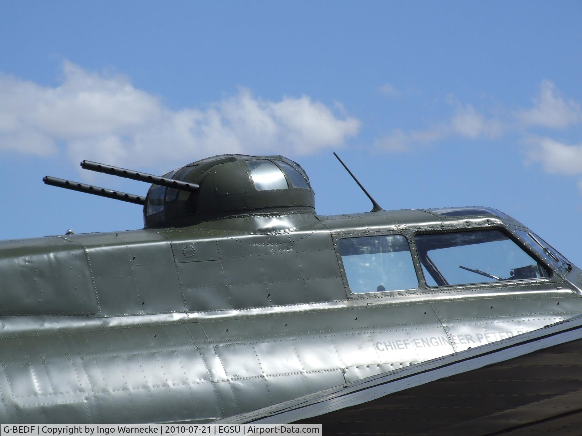 G-BEDF, 1944 Boeing B-17G Flying Fortress C/N 8693, Boeing B-17G Flying Fortress at Duxford airfield