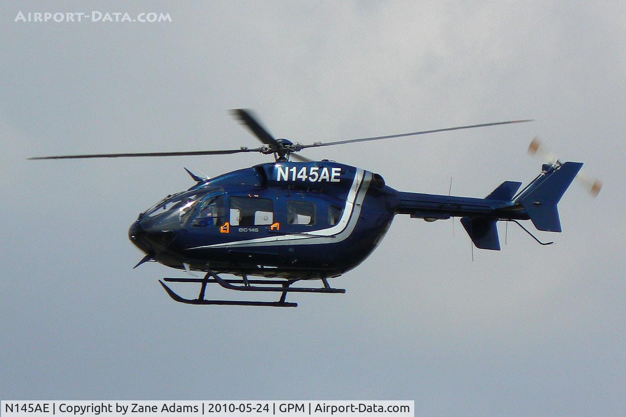 N145AE, 2001 Eurocopter-Kawasaki EC-145 (BK-117C-2) C/N 9005, At Grand Prairie Municipal