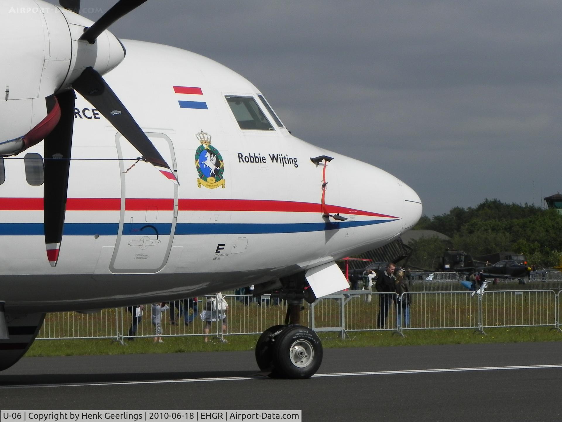U-06, 1993 Fokker 50 C/N 20287, Dutch AF Open Day at Gilze Rijen AFB