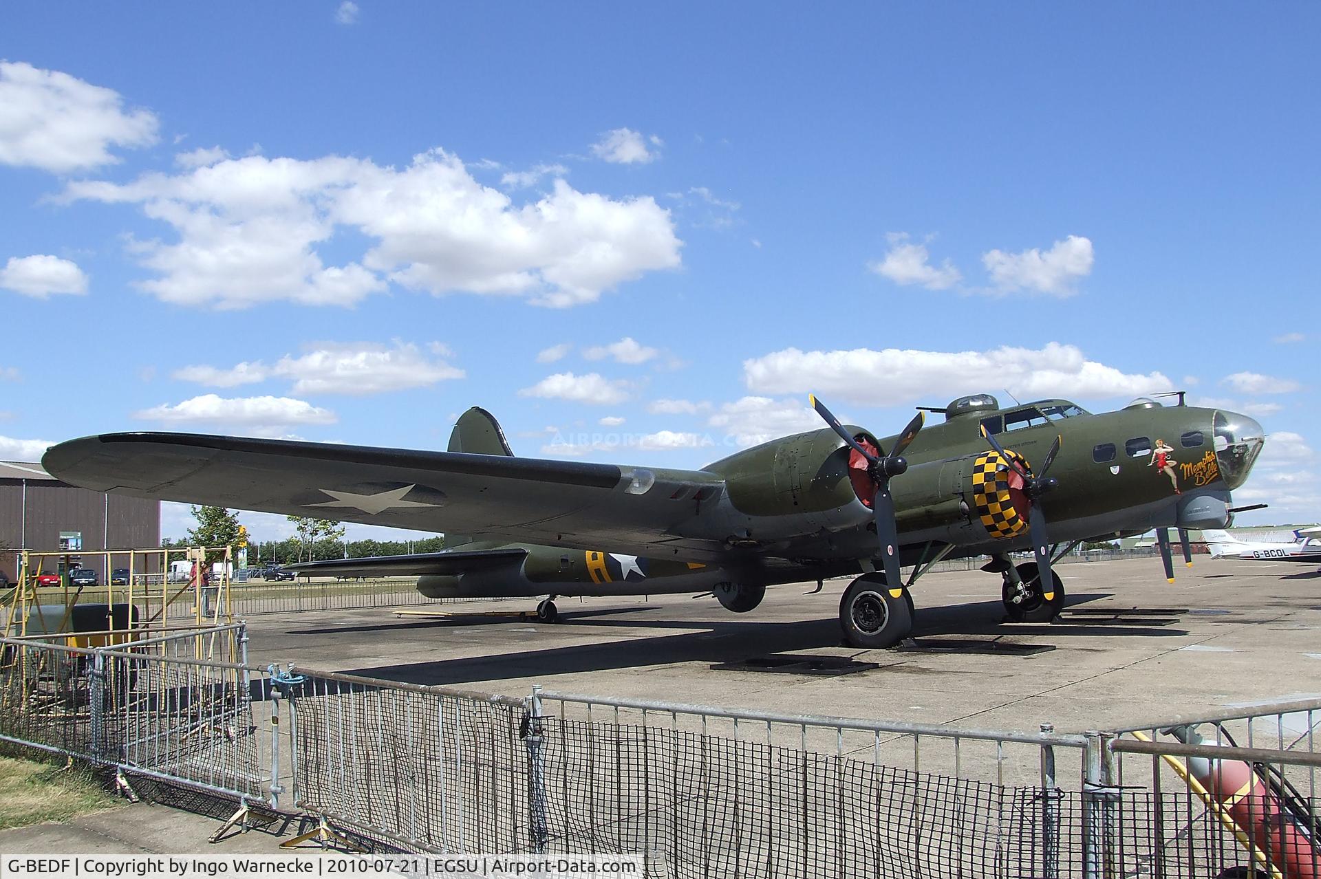G-BEDF, 1944 Boeing B-17G Flying Fortress C/N 8693, Boeing B-17G Flying Fortress at Duxford airfield