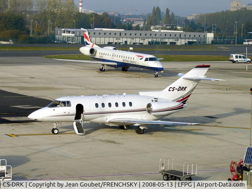 CS-DRK, 2006 Raytheon Hawker 800XP C/N 258765, au parking