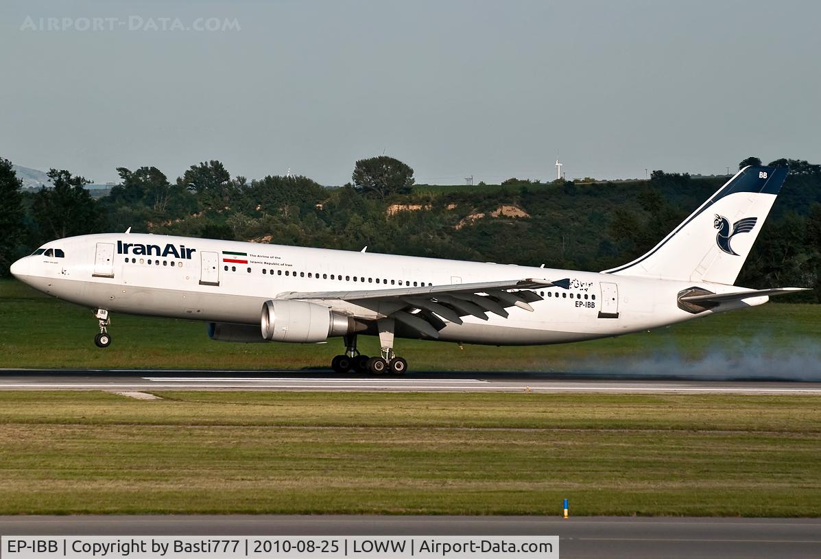 EP-IBB, 1994 Airbus A300B4-605R C/N 727, A300@Vienna