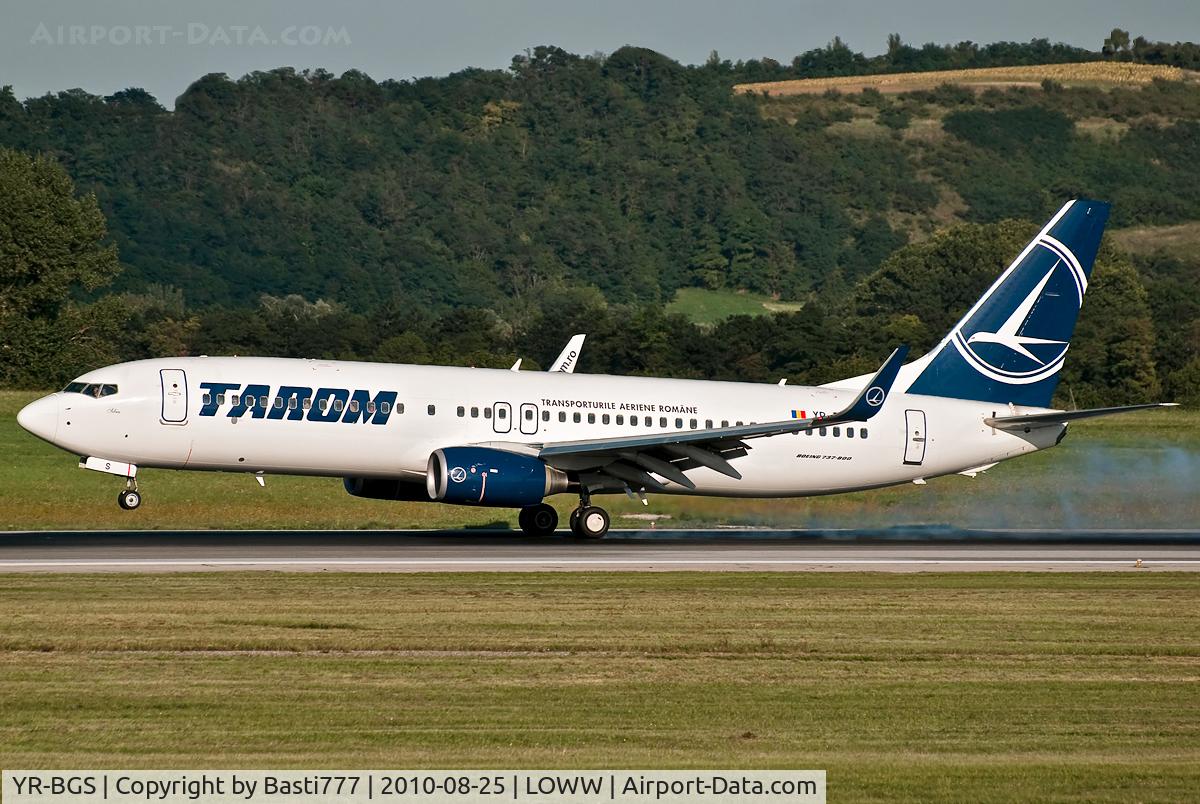 YR-BGS, 2008 Boeing 737-8GJ C/N 37360, Tarom Boeing 737-8GJ@Vienna
