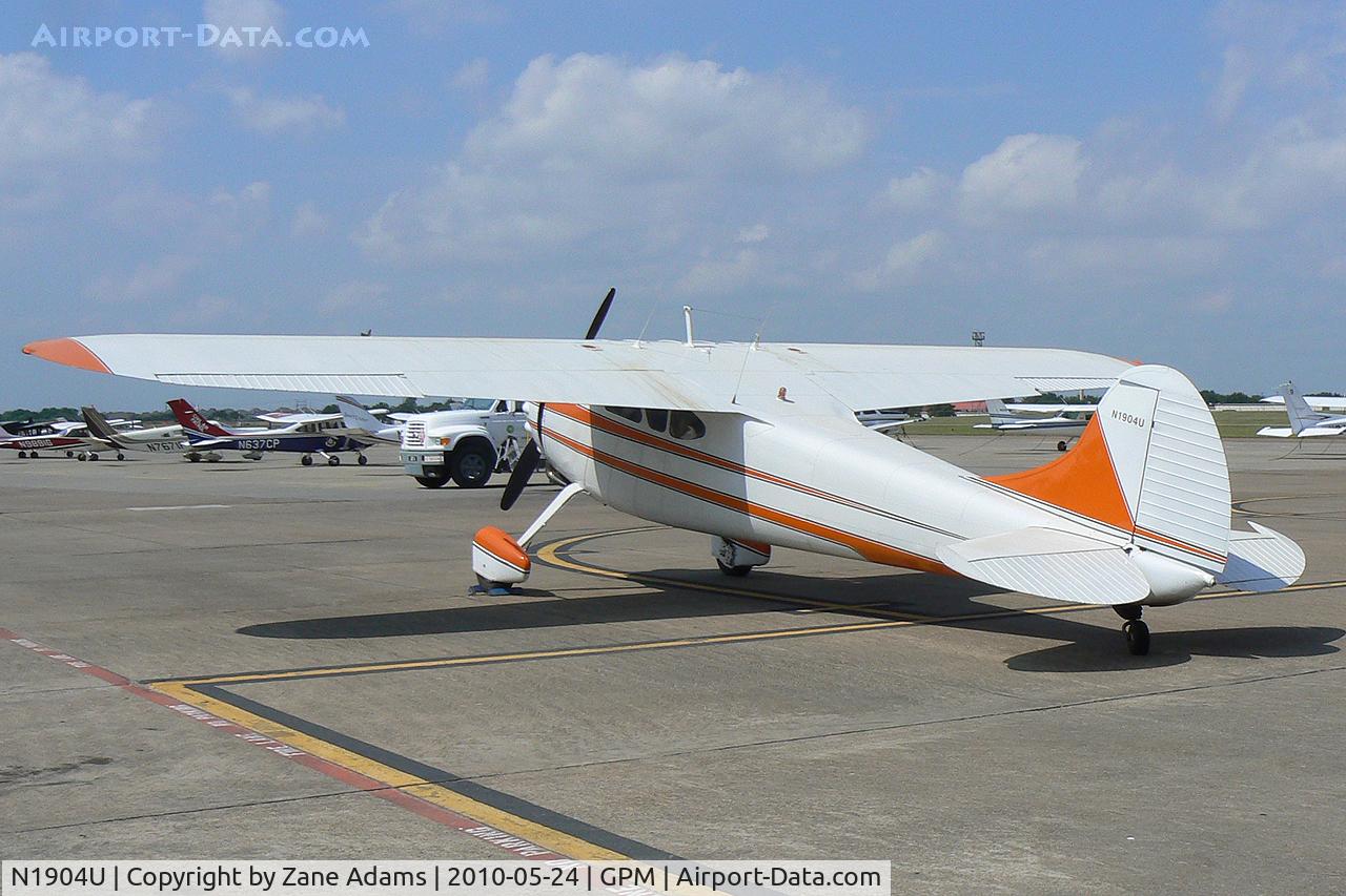 N1904U, 1950 Cessna 190 C/N 7592, At Grand Prairie Municipal