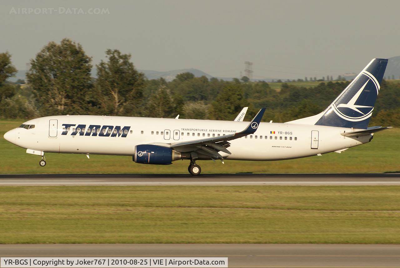 YR-BGS, 2008 Boeing 737-8GJ C/N 37360, Tarom