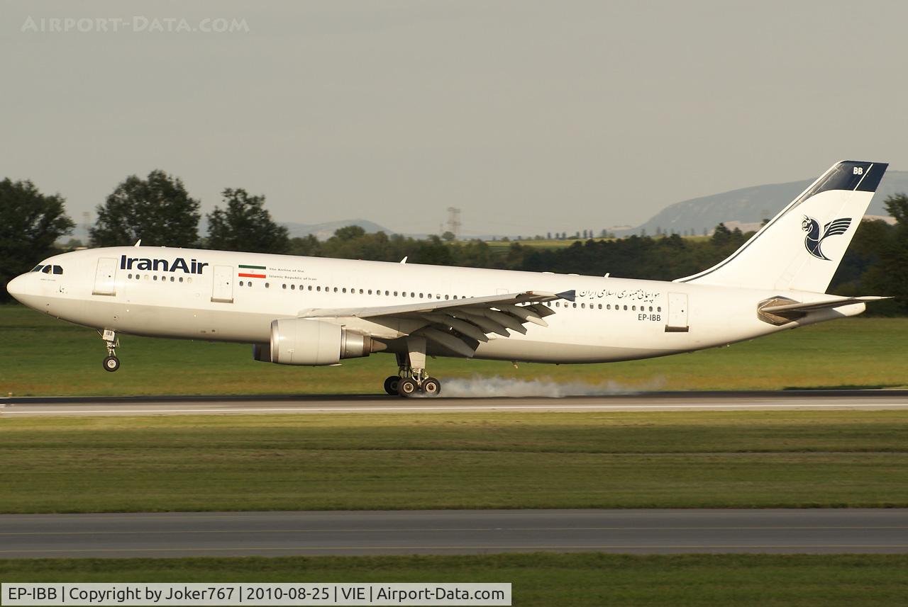 EP-IBB, 1994 Airbus A300B4-605R C/N 727, Iran Air