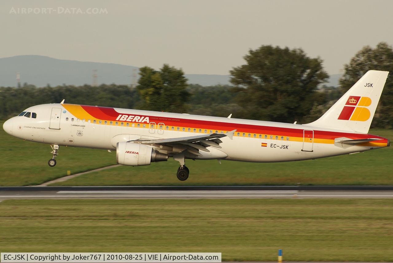 EC-JSK, 2006 Airbus A320-214 C/N 2807, Iberia