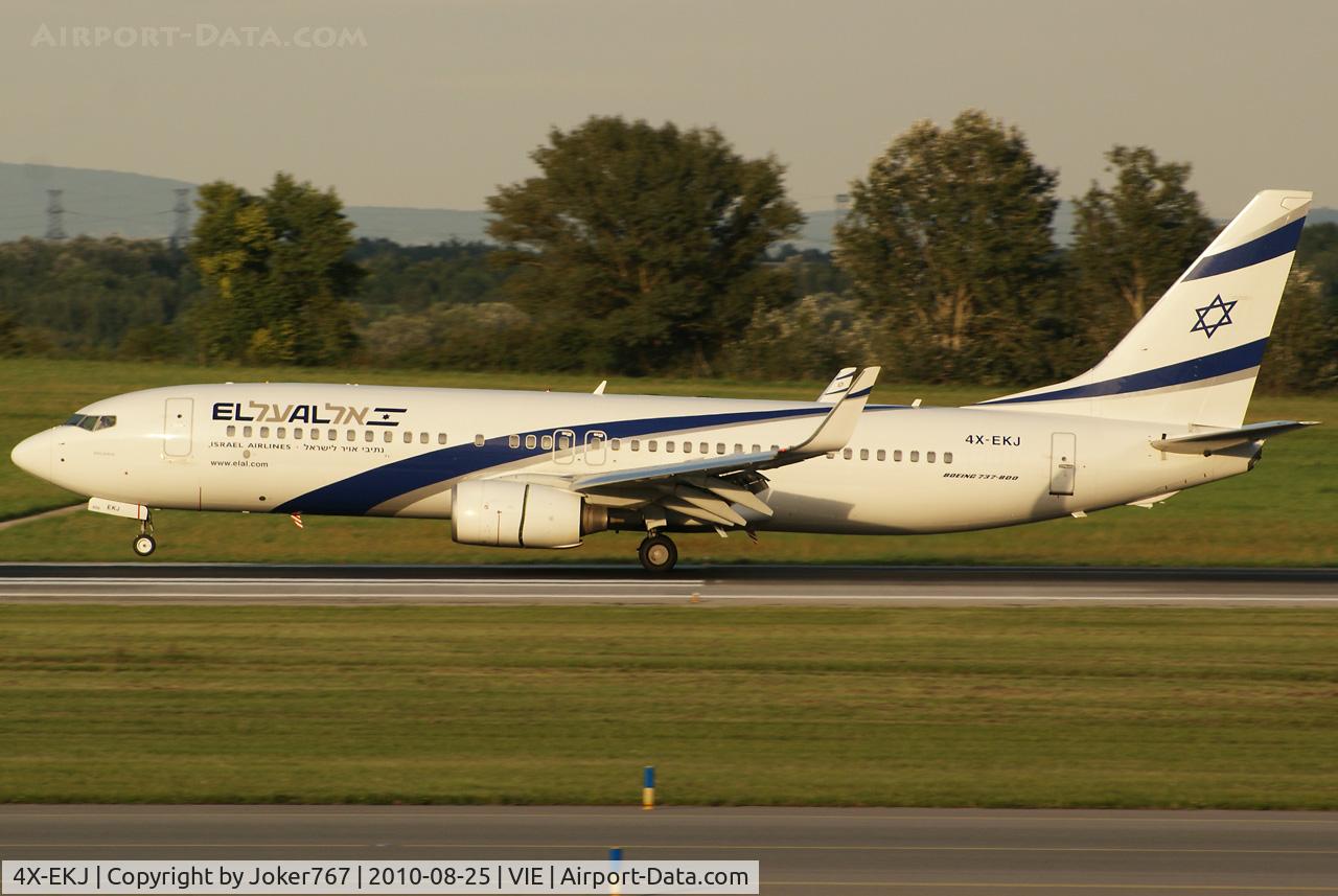 4X-EKJ, 2009 Boeing 737-85P C/N 35486, El Al