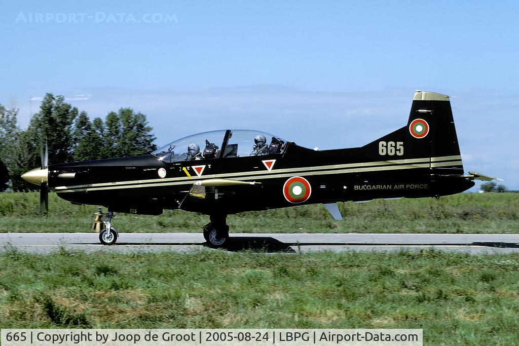 665, Pilatus PC-9M C/N 665, Brand new trainer used as a light attack aircraft during Co-operative Key 2005