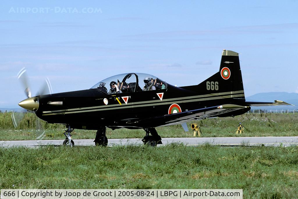 666, Pilatus PC-9M C/N 666, Brand new trainer used as a light attack aircraft during Co-operative Key 2005