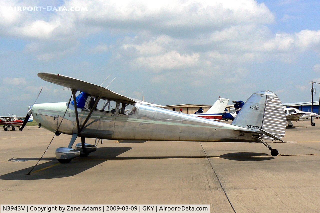 N3943V, 1948 Cessna 170 C/N 18262, At Arlington Municipal, TX