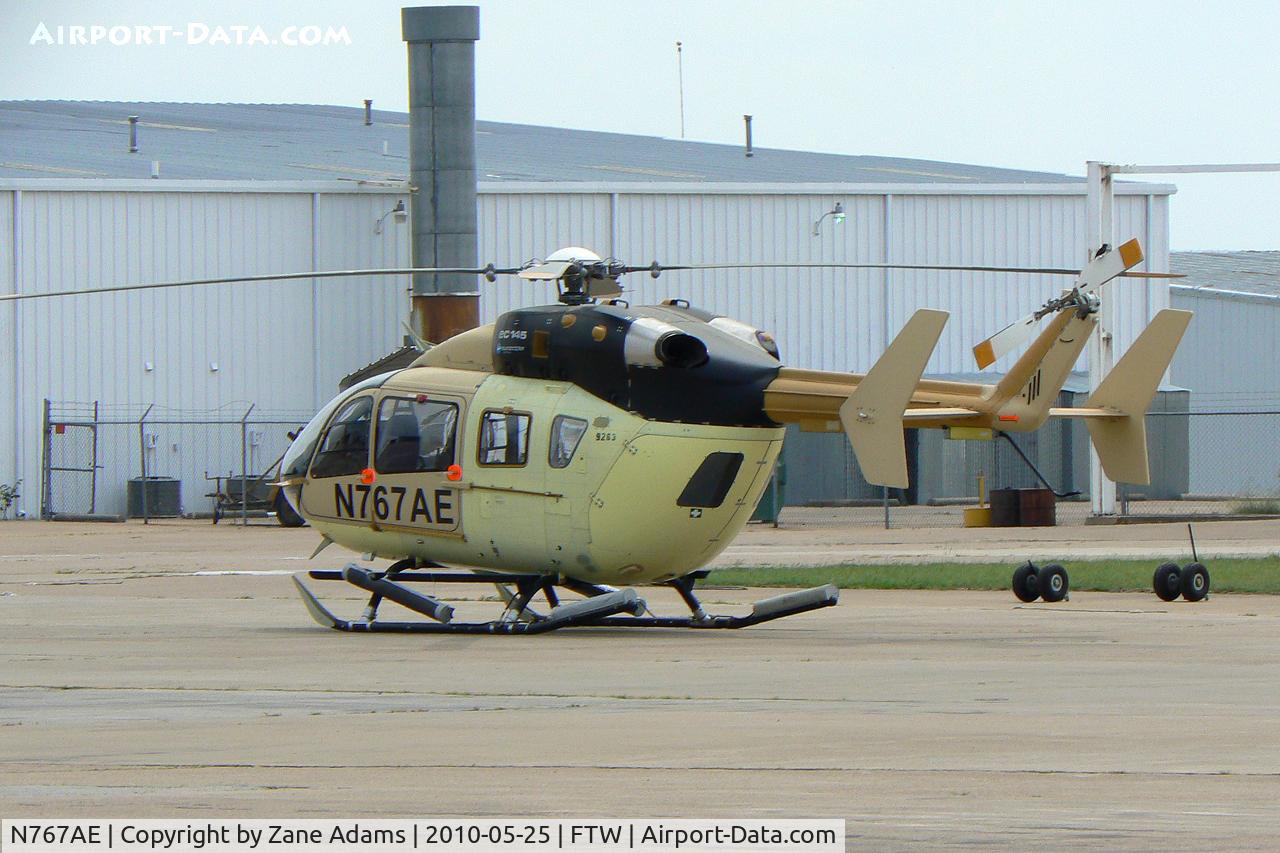 N767AE, Eurocopter-Kawasaki EC-145 (BK-117C-2) C/N 9253, At Meacham Field - Fort Worth, TX