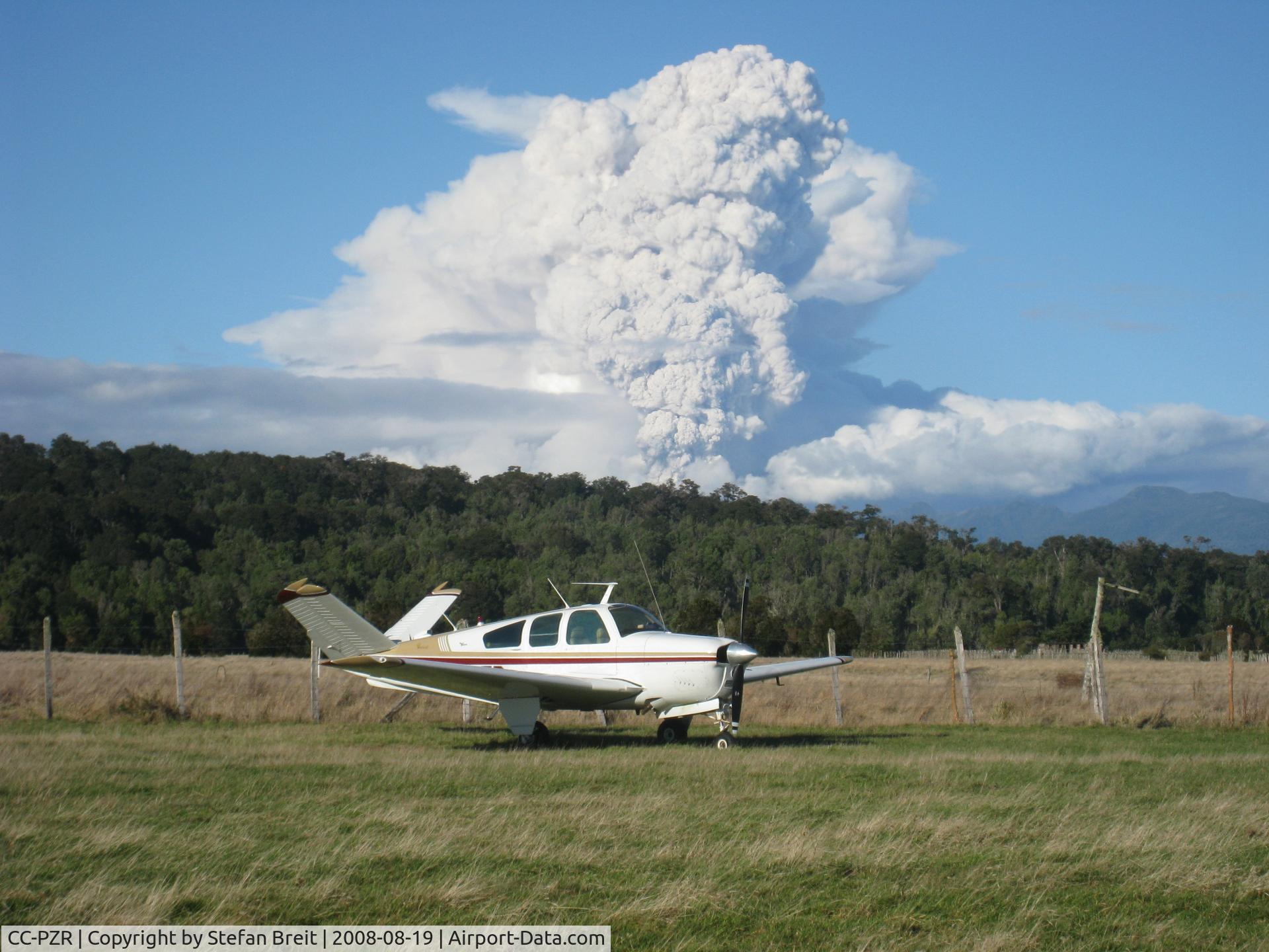 CC-PZR, Beech V35 Bonanza C/N D8095, Talcan Island, near Volcan Chaiten
