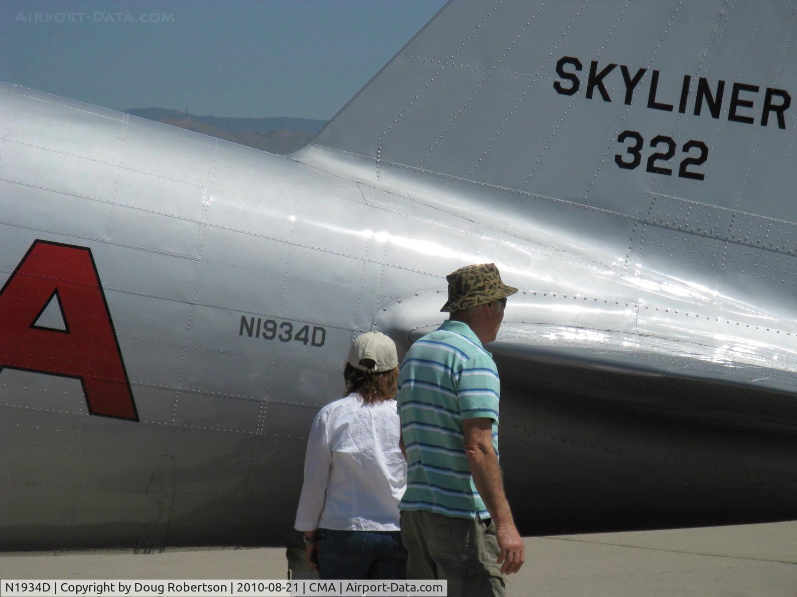 N1934D, 1935 Douglas DC-2-118B C/N 1368, 1935 Douglas DC-2 SKYLINER in TWA livery, two Wright Cyclone 9 R-1820G2-3&5 760 Hp each