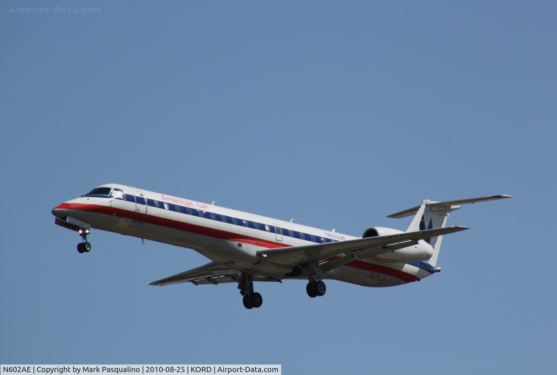 N602AE, 1998 Embraer ERJ-145LR (EMB-145LR) C/N 145048, EMB-145LR