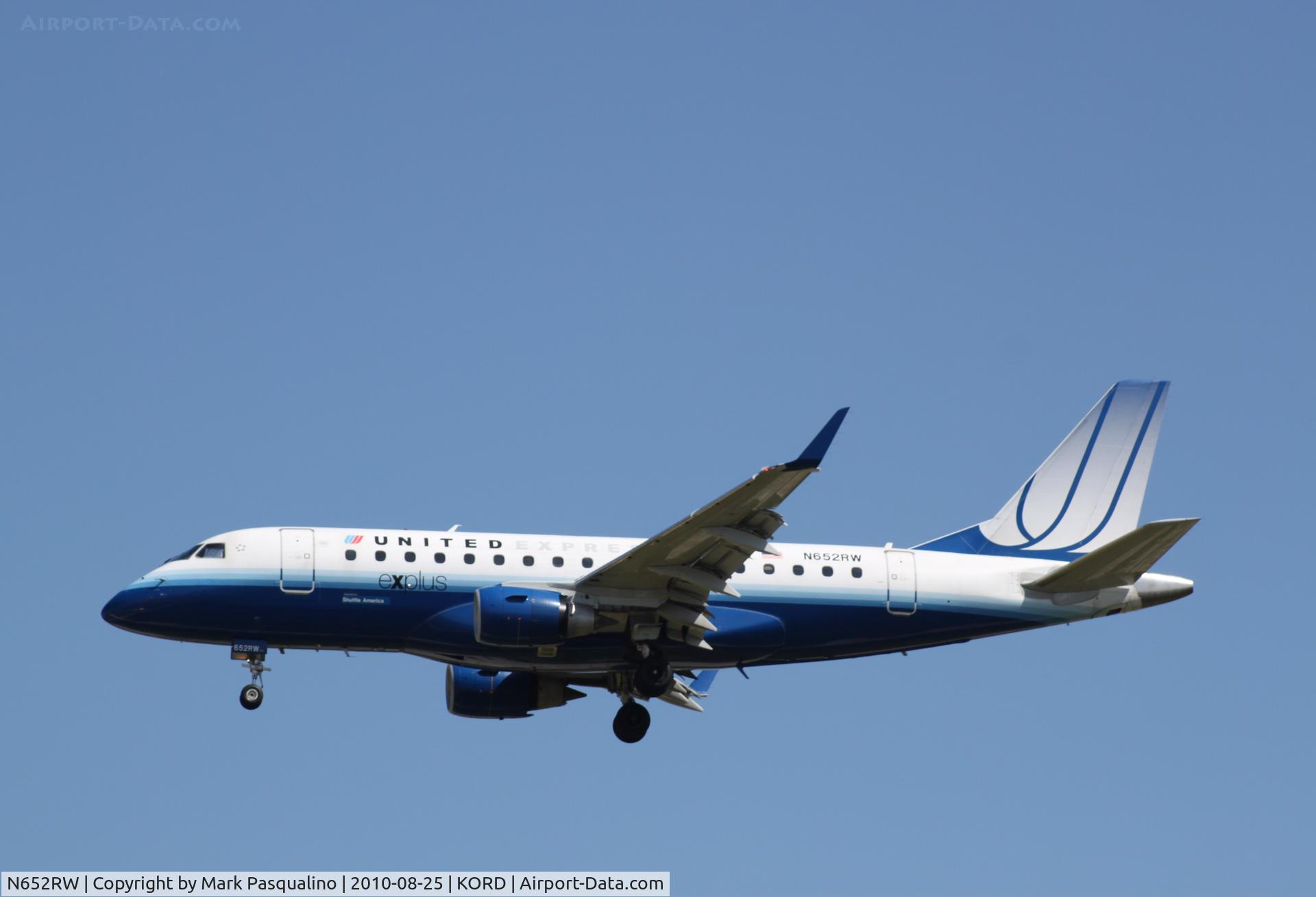N652RW, 2005 Embraer 170SE (ERJ-170-100SE) C/N 17000075, ERJ 170-100 SE