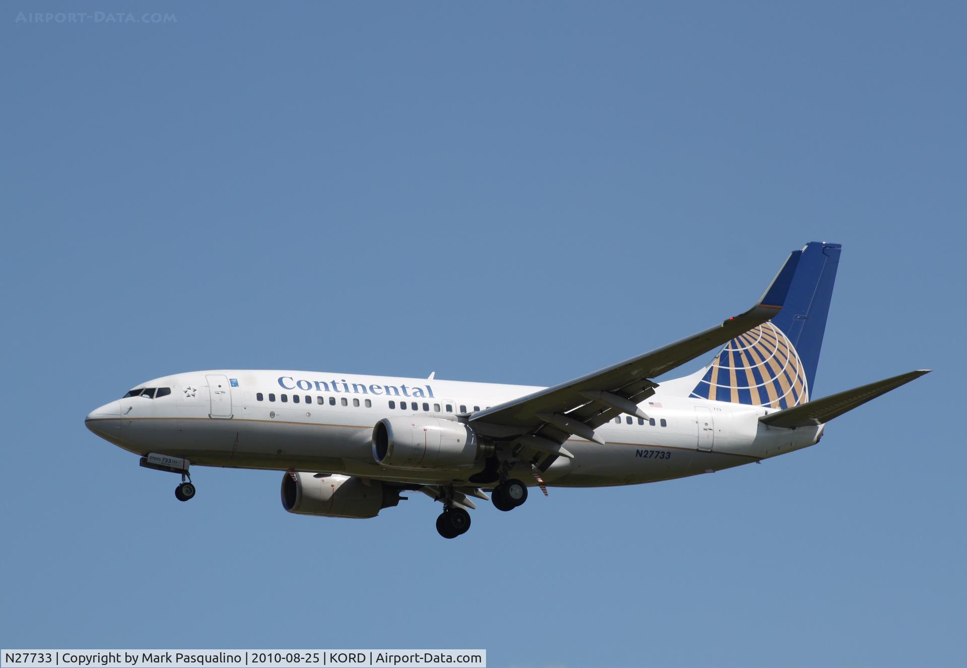 N27733, 1999 Boeing 737-724 C/N 28800, Boeing 737-700