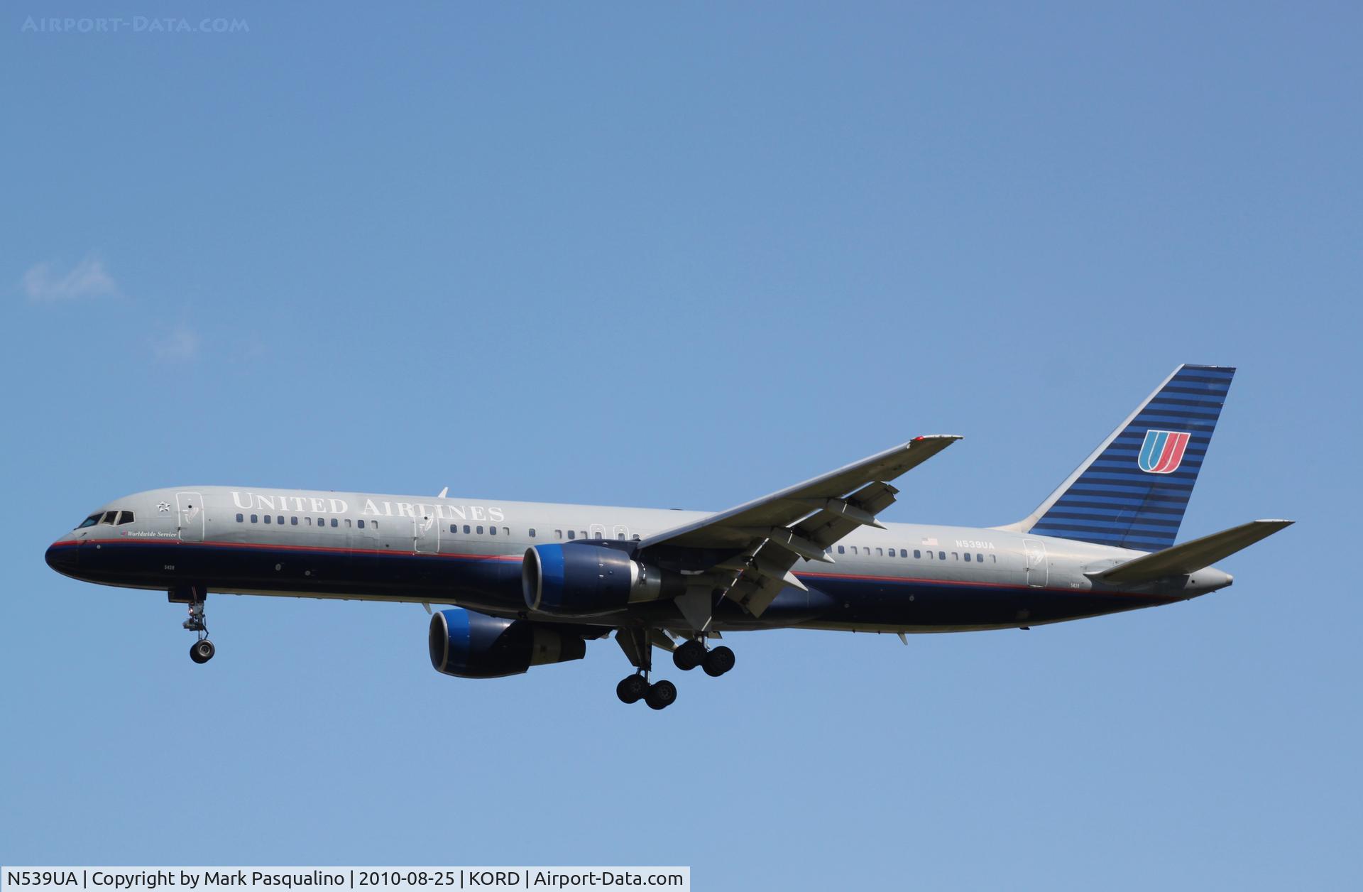N539UA, 1991 Boeing 757-222 C/N 25223, Boeing 757-200