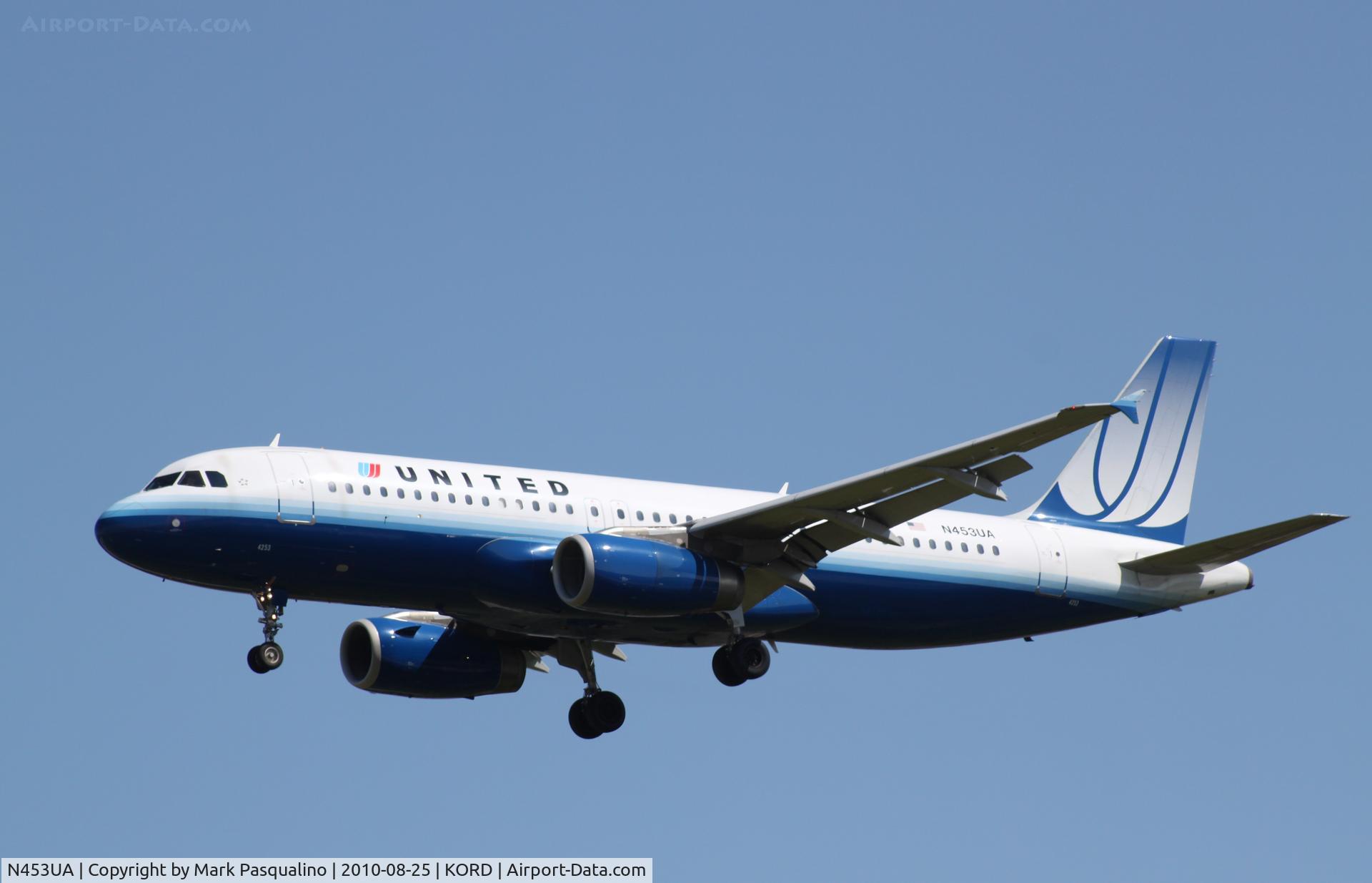 N453UA, 1999 Airbus A320-232 C/N 1001, Airbus A320