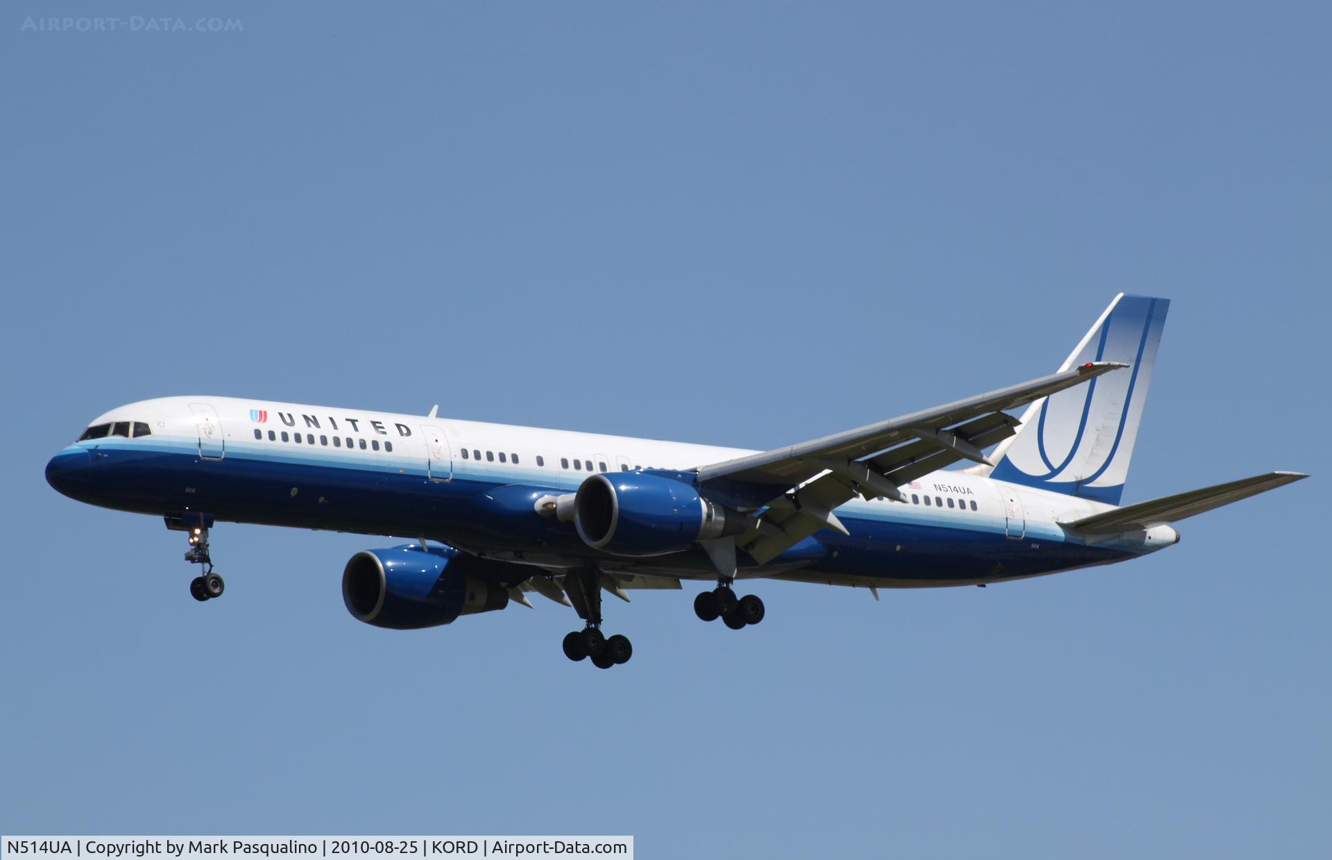 N514UA, 1990 Boeing 757-222 C/N 24839, Boeing 757-200