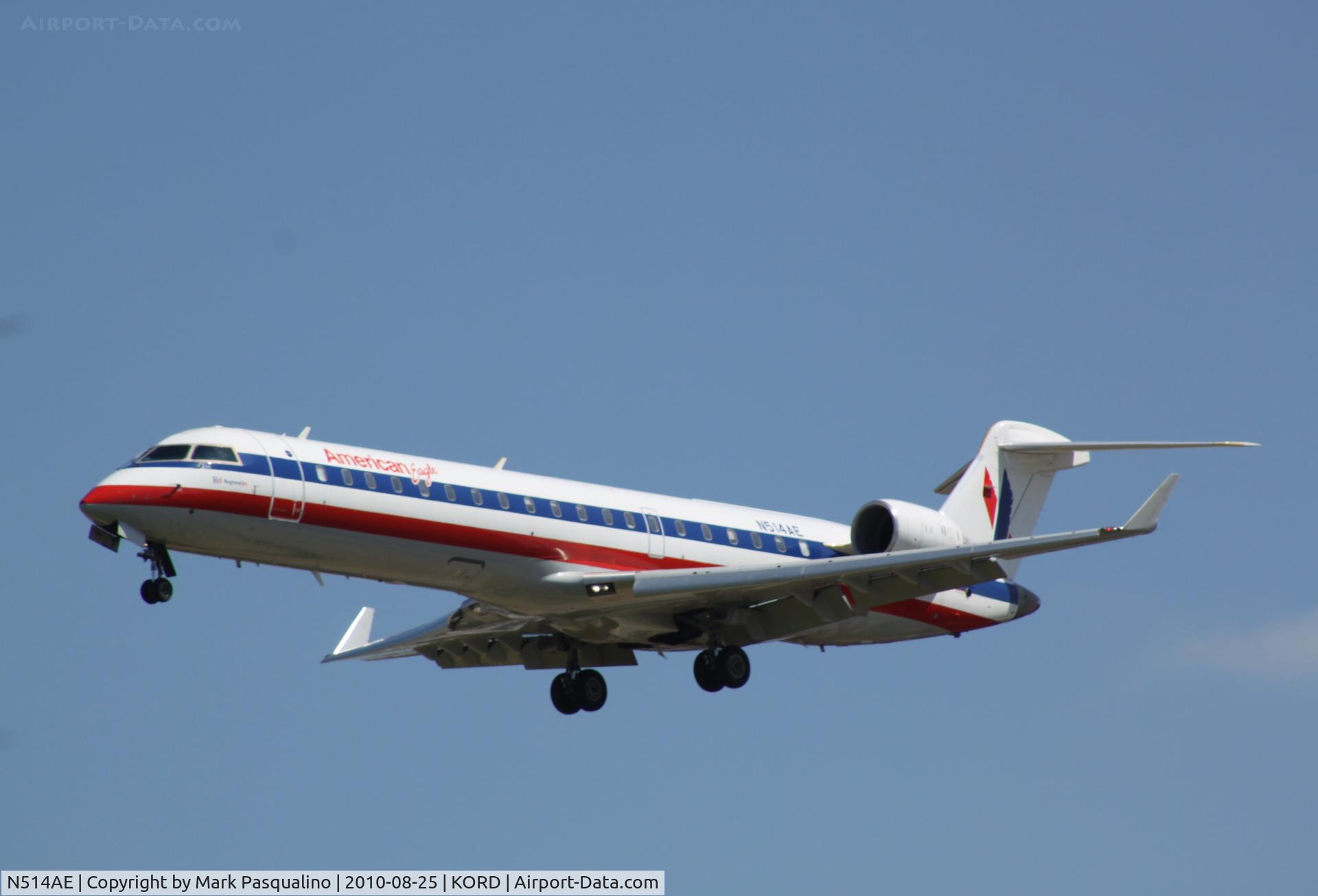 N514AE, 2003 Bombardier CRJ-701 (CL-600-2C10) Regional Jet C/N 10119, CL-600-2C10