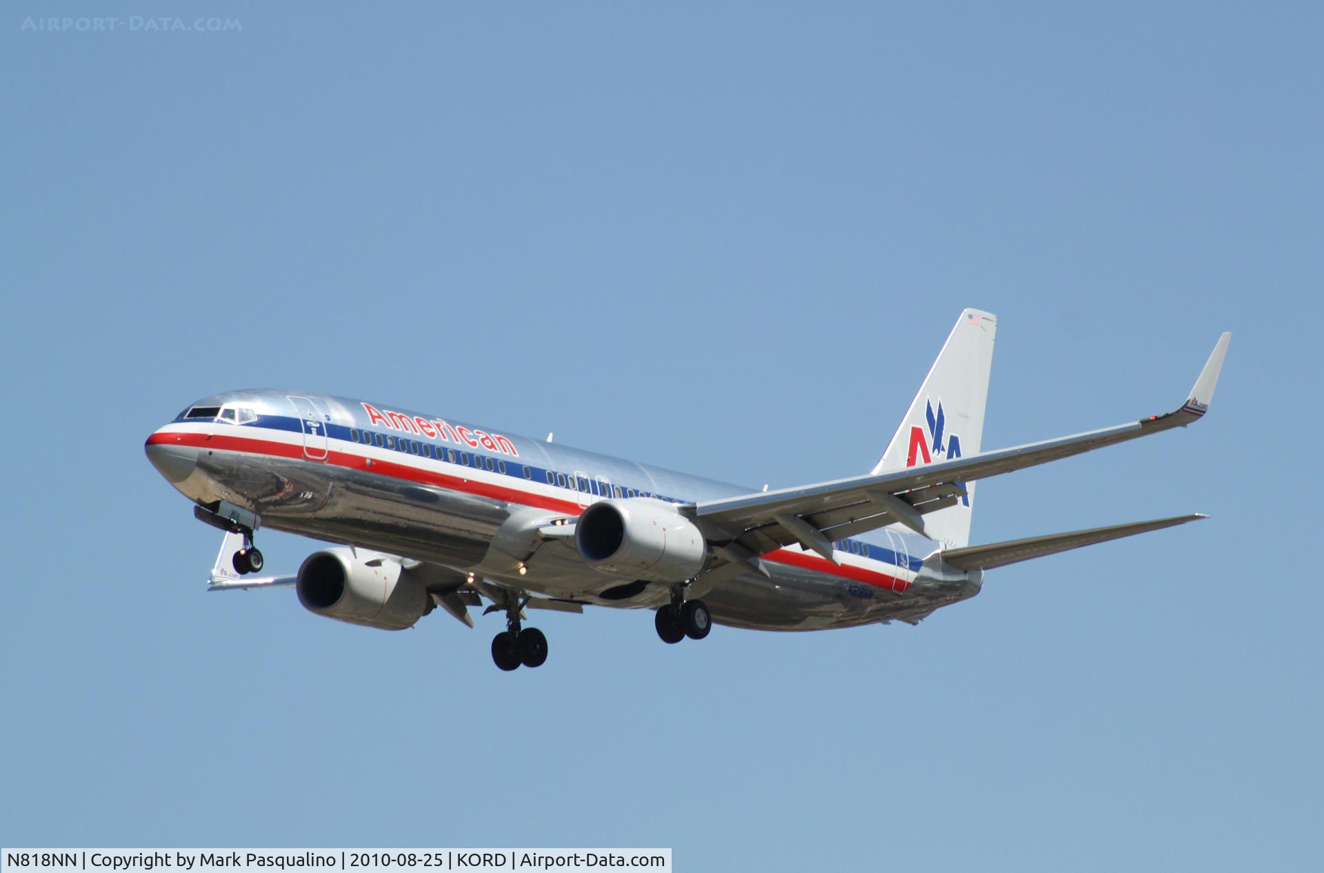 N818NN, 2009 Boeing 737-823 C/N 30910, Boeing 737-800