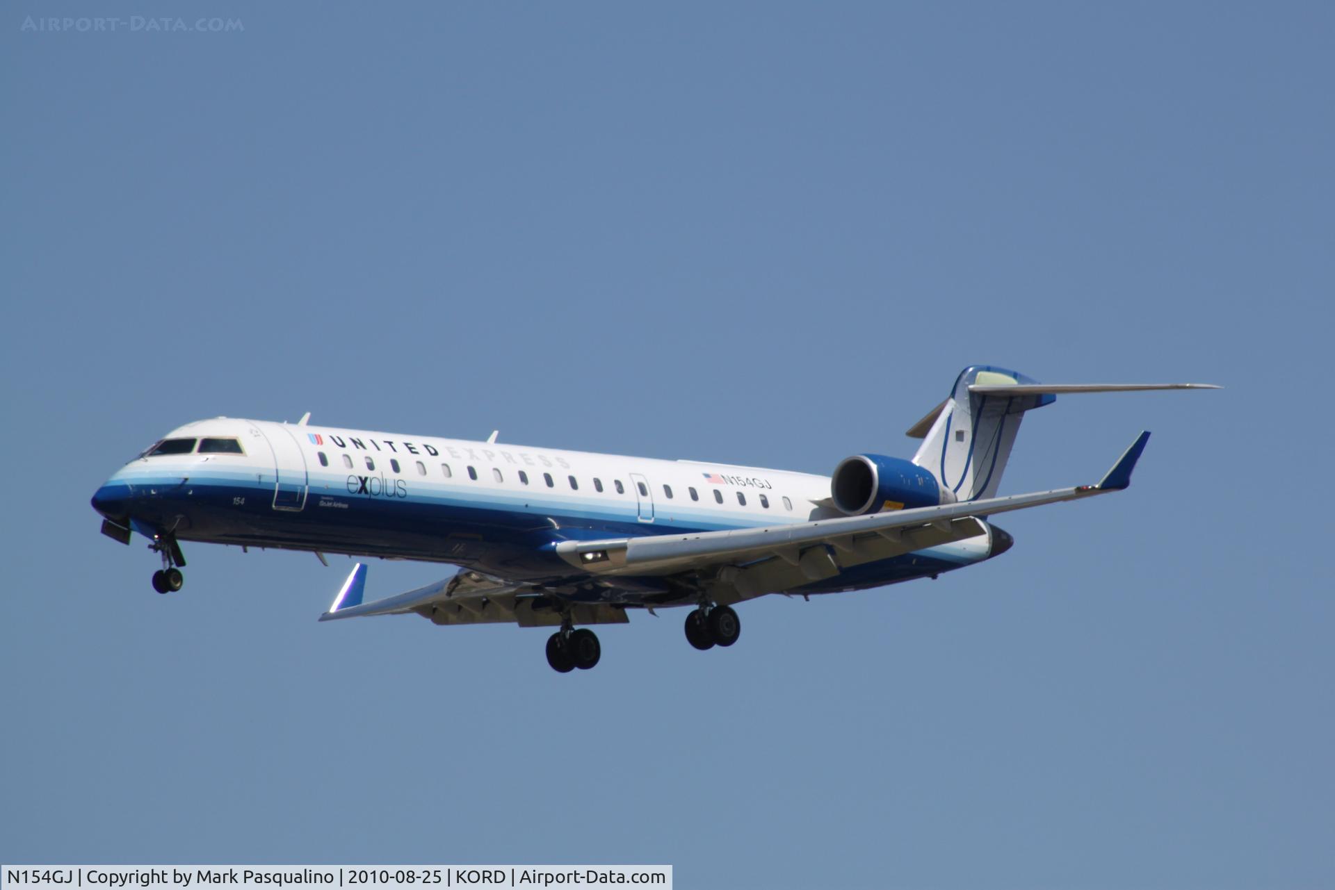 N154GJ, 2005 Bombardier CRJ-702 (CL-600-2C10) Regional Jet C/N 10224, CL-600-2C10
