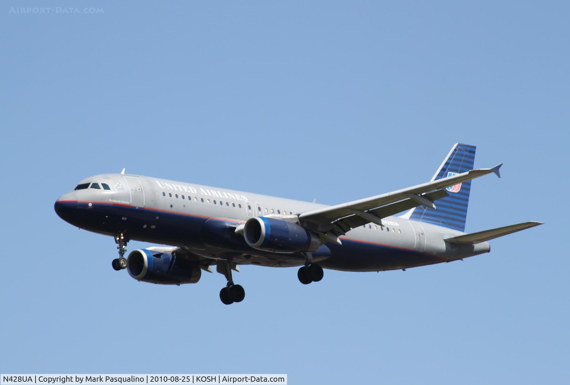 N428UA, 1995 Airbus A320-232 C/N 523, Airbus A320