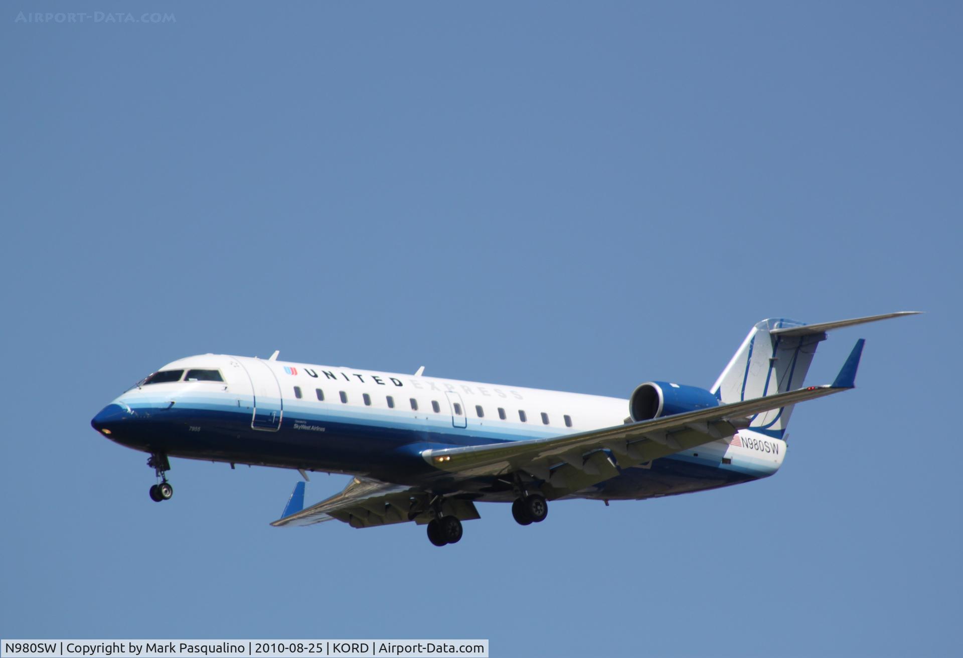 N980SW, 2004 Bombardier CRJ-200ER (CL-600-2B19) C/N 7955, CL-600-2B19