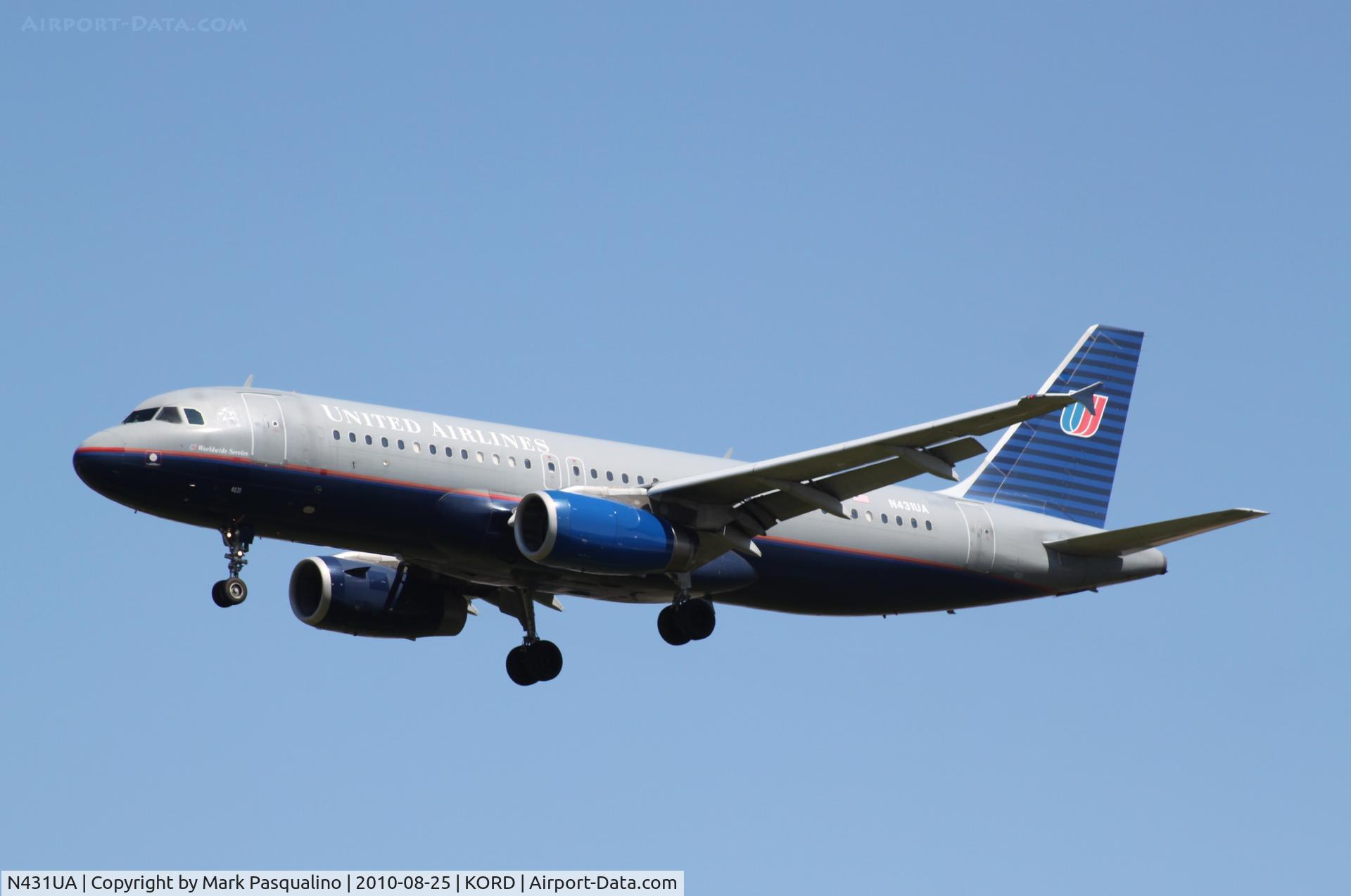 N431UA, 1996 Airbus A320-232 C/N 571, Airbus A320