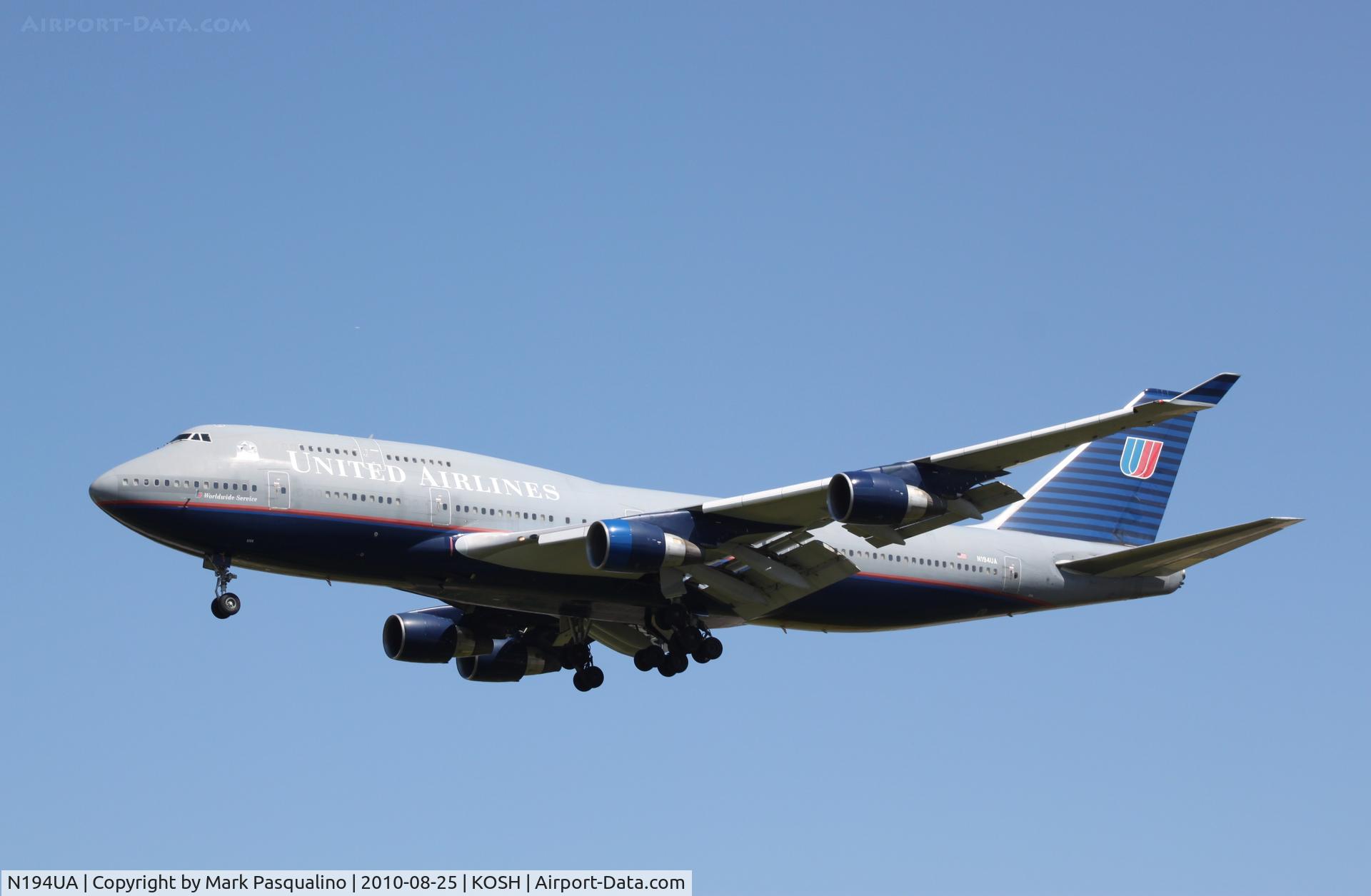 N194UA, 1997 Boeing 747-422 C/N 26892, Boeing 747-400