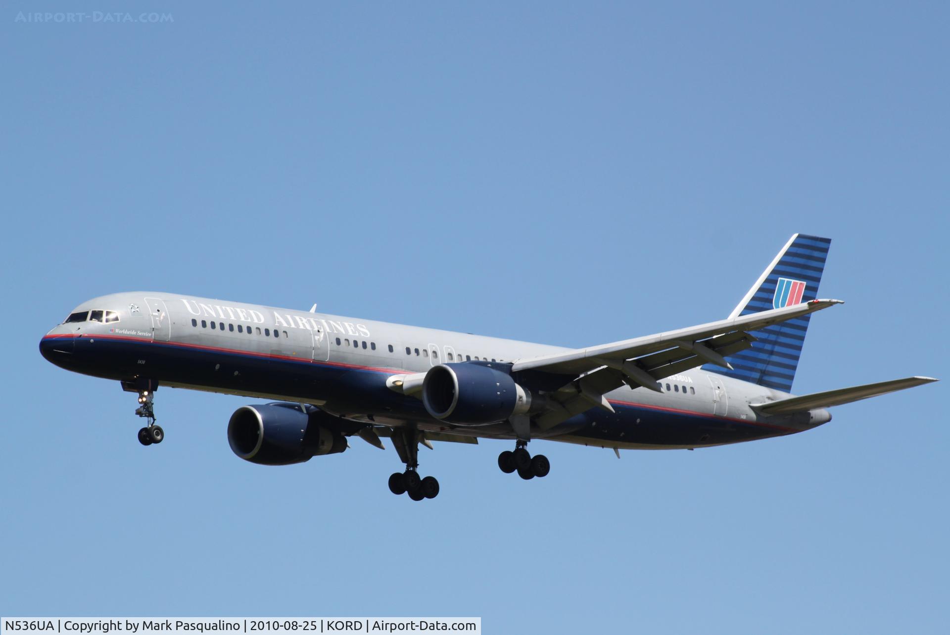 N536UA, 1991 Boeing 757-222 C/N 25156, Boeing 757-200
