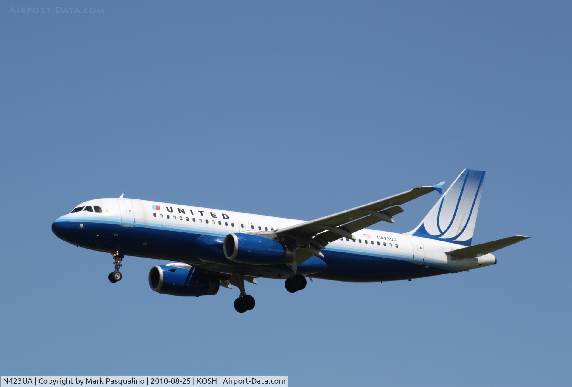 N423UA, 1995 Airbus A320-232 C/N 504, Airbus A320