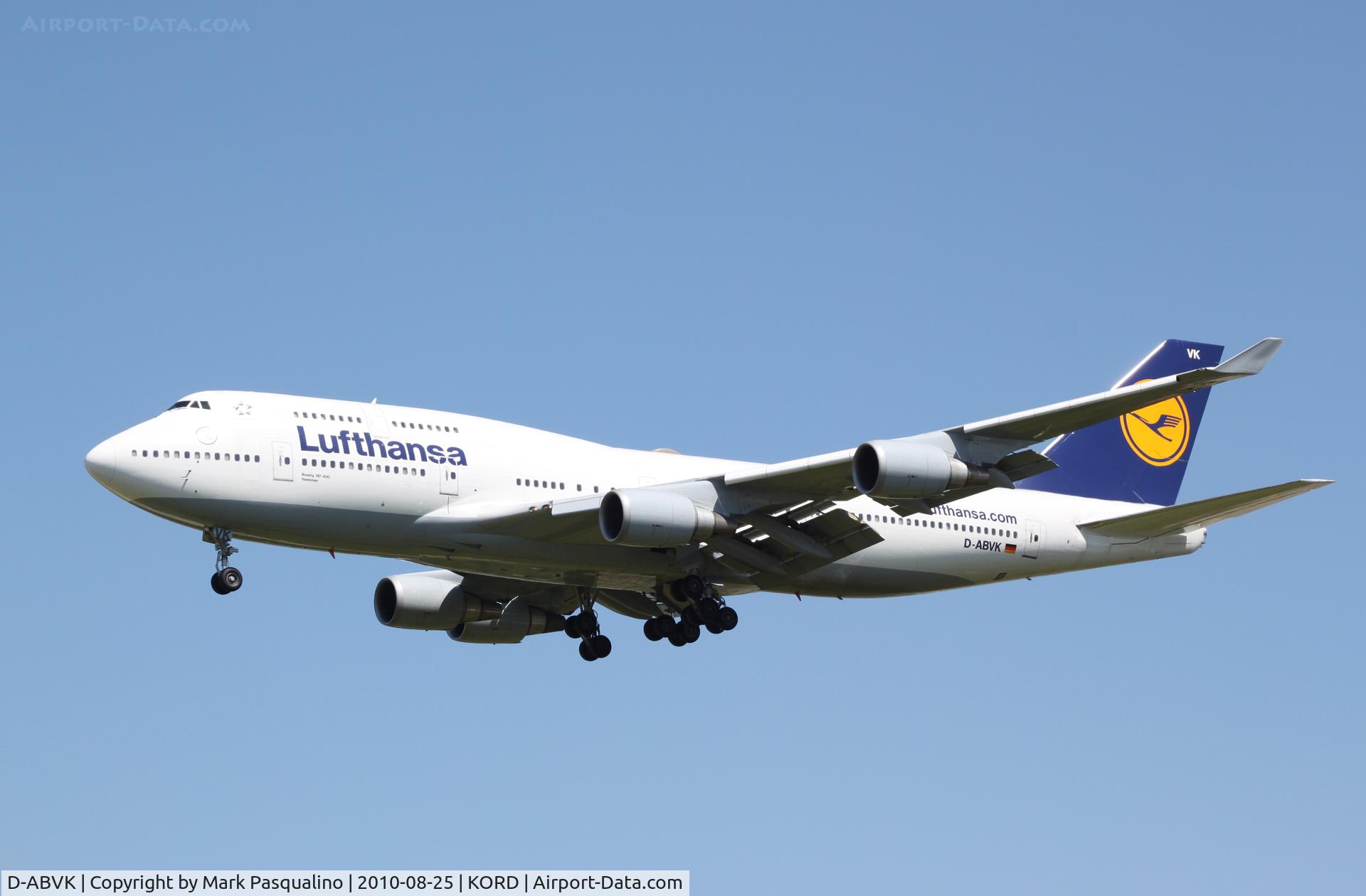 D-ABVK, 1991 Boeing 747-430 C/N 25046, Boeing 747-400