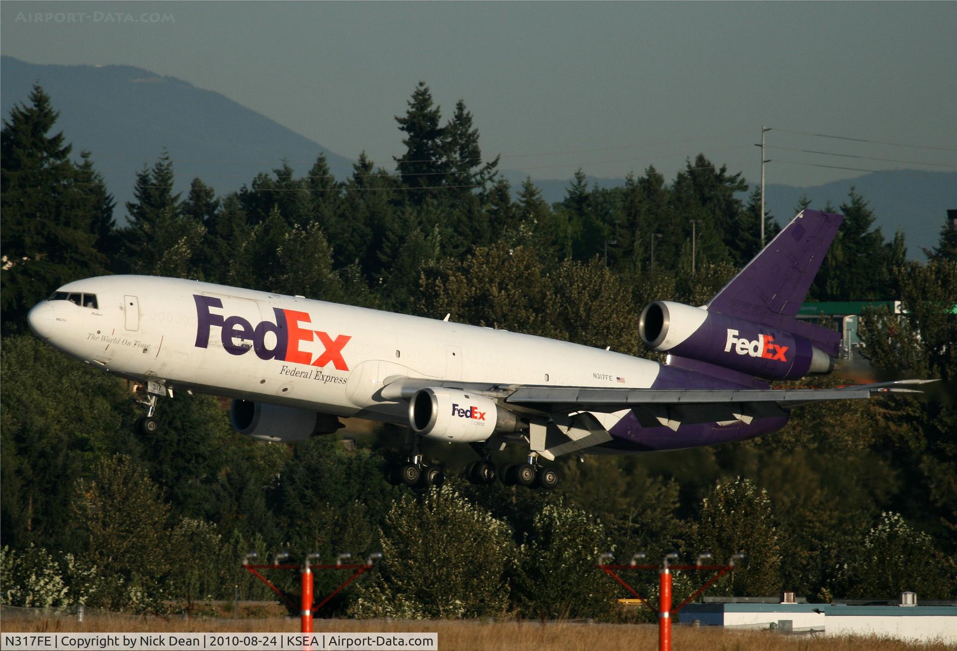 N317FE, 1979 McDonnell Douglas DC-10-30F C/N 46835, KSEA