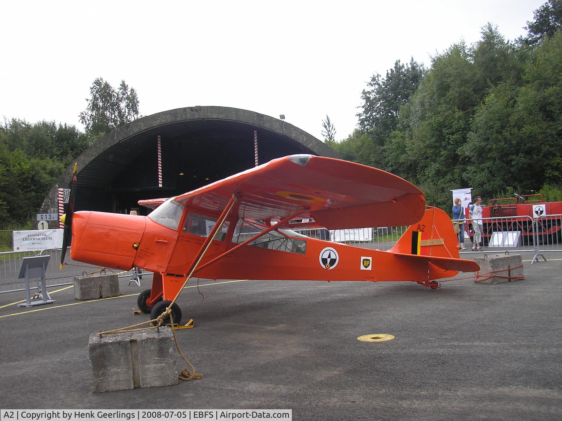 A2, Auster AOP.6 C/N 2823, BAF Openday , Florennes , Belgium