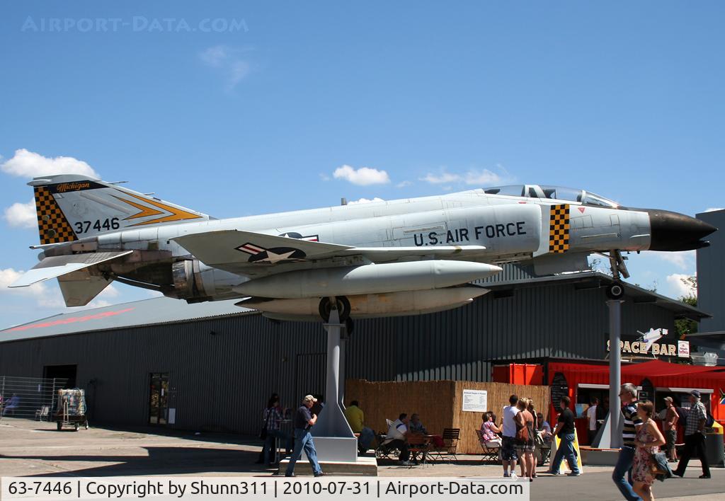 63-7446, 1963 McDonnell F-4C Phantom II C/N 413, F-4 Phantom preserved inside Technik Speyer Museum...